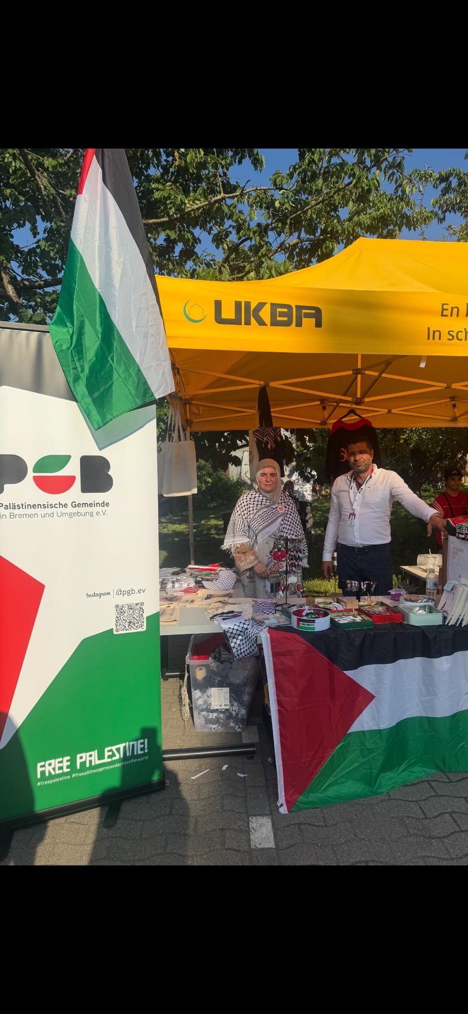 الجالية الفلسطينية تختتم  فعاليات معرض لاحياء  التراث في بريمن 